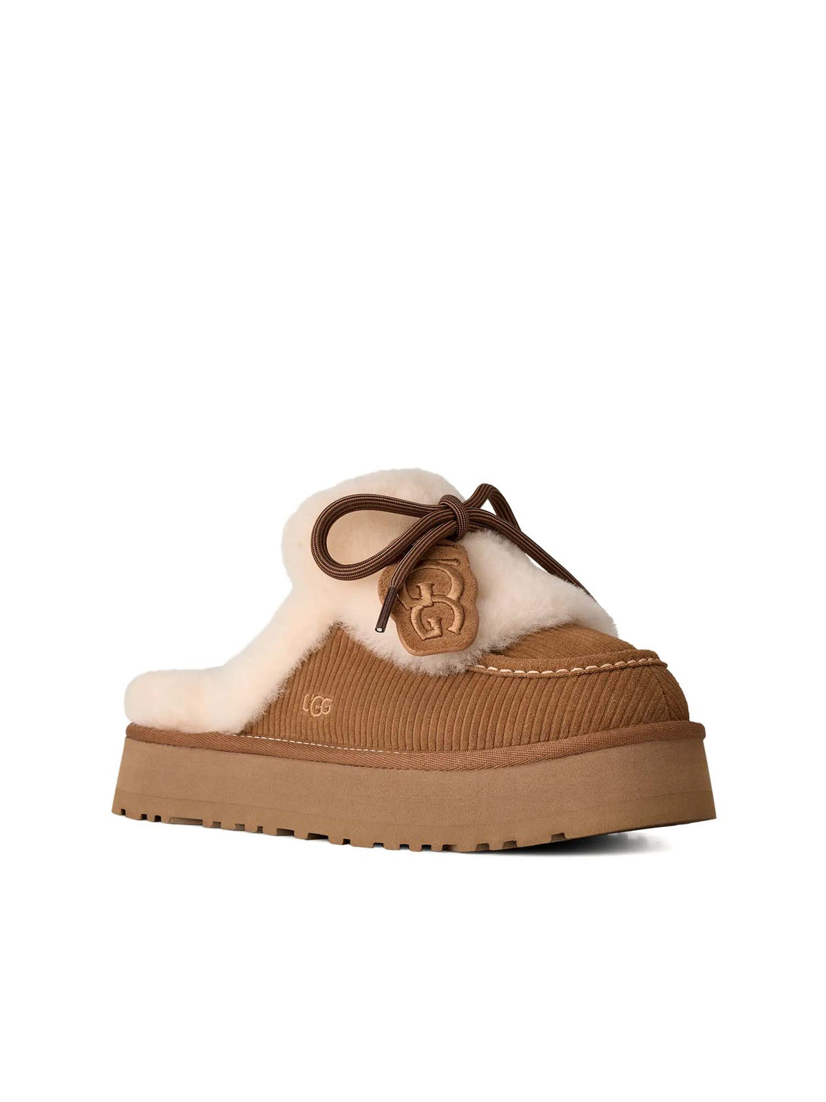 Ugg Sabot Disquette Heritage da donna Marrone