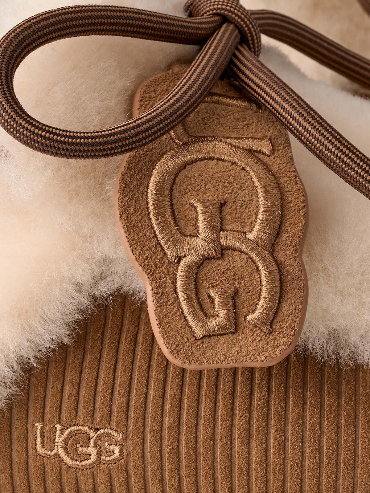 Ugg Sabot Disquette Heritage da donna Marrone