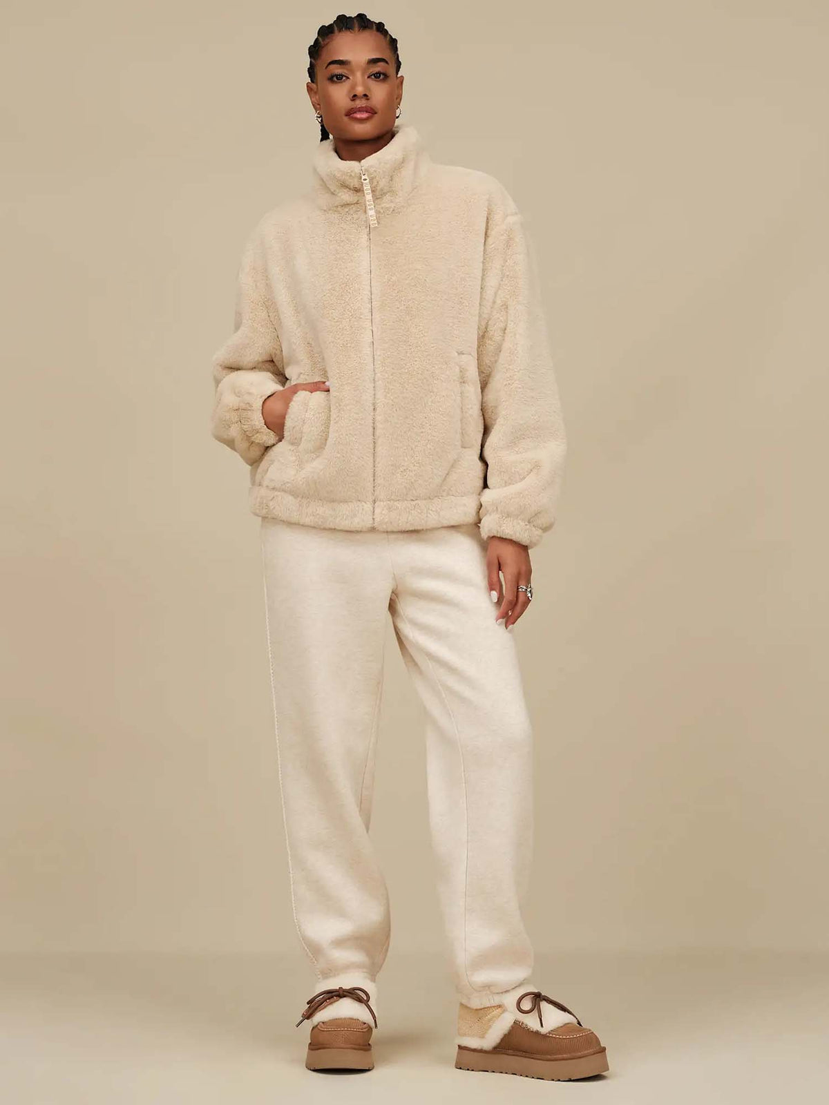 Ugg Sabot Disquette Heritage da donna Marrone