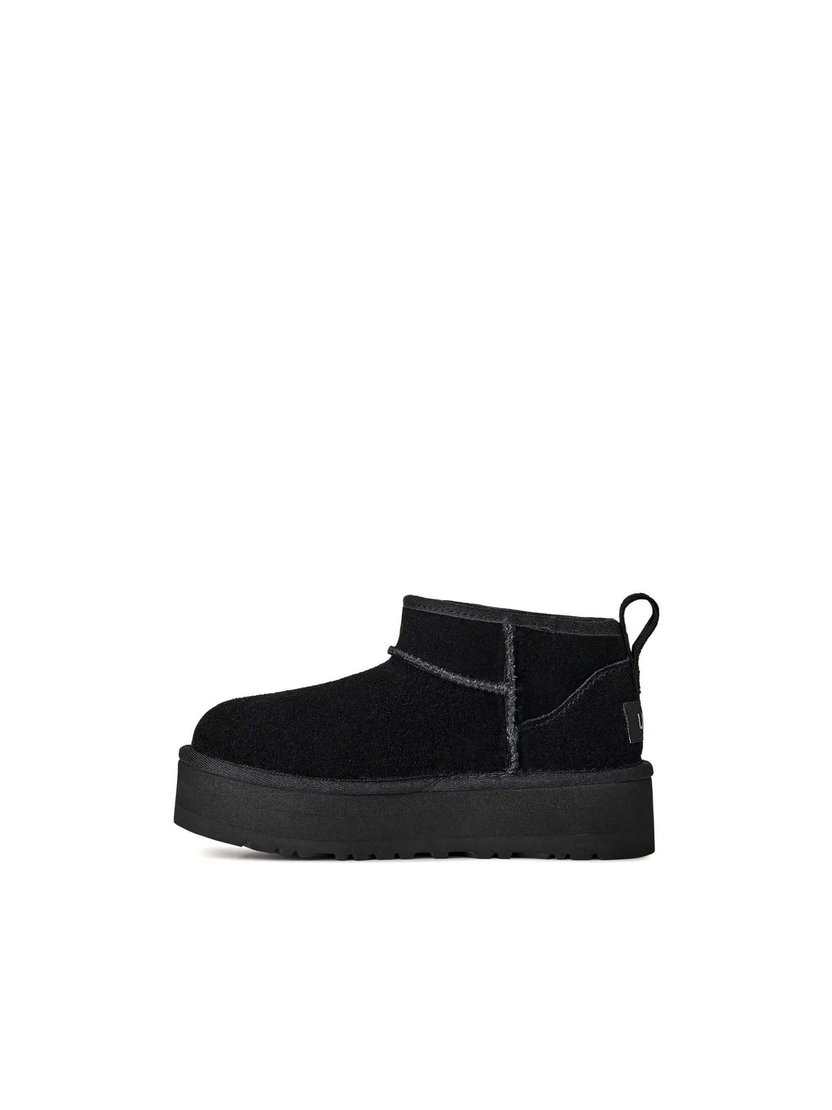 Ugg Stivali Classic Ultra Mini Platform da bambini Nero