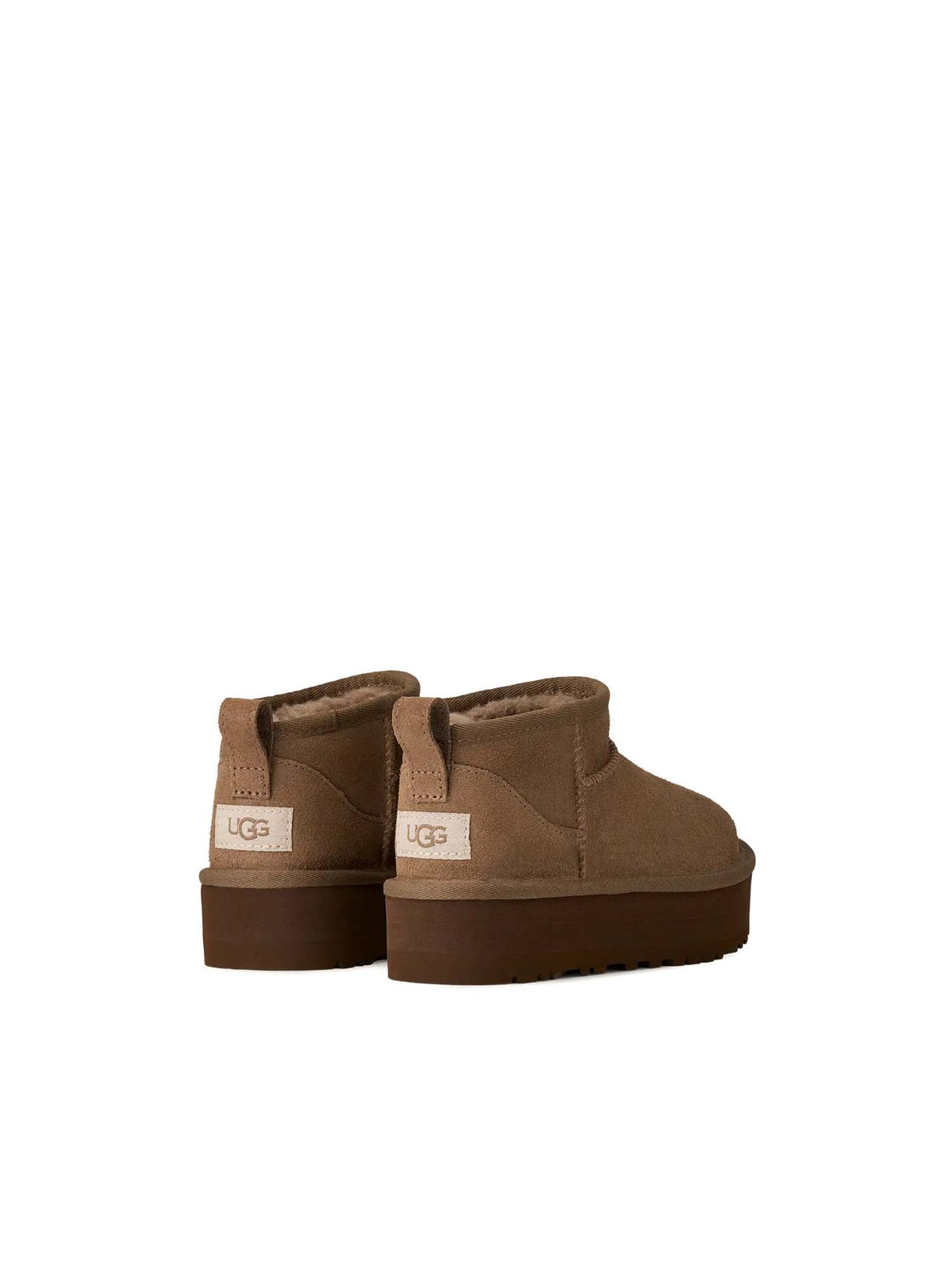 Ugg Stivali Classic Ultra Mini Platform da bambini Marrone