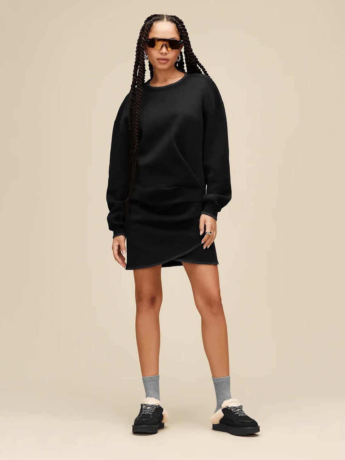 Ugg Sneaker Lowmel Mule da donna Nero