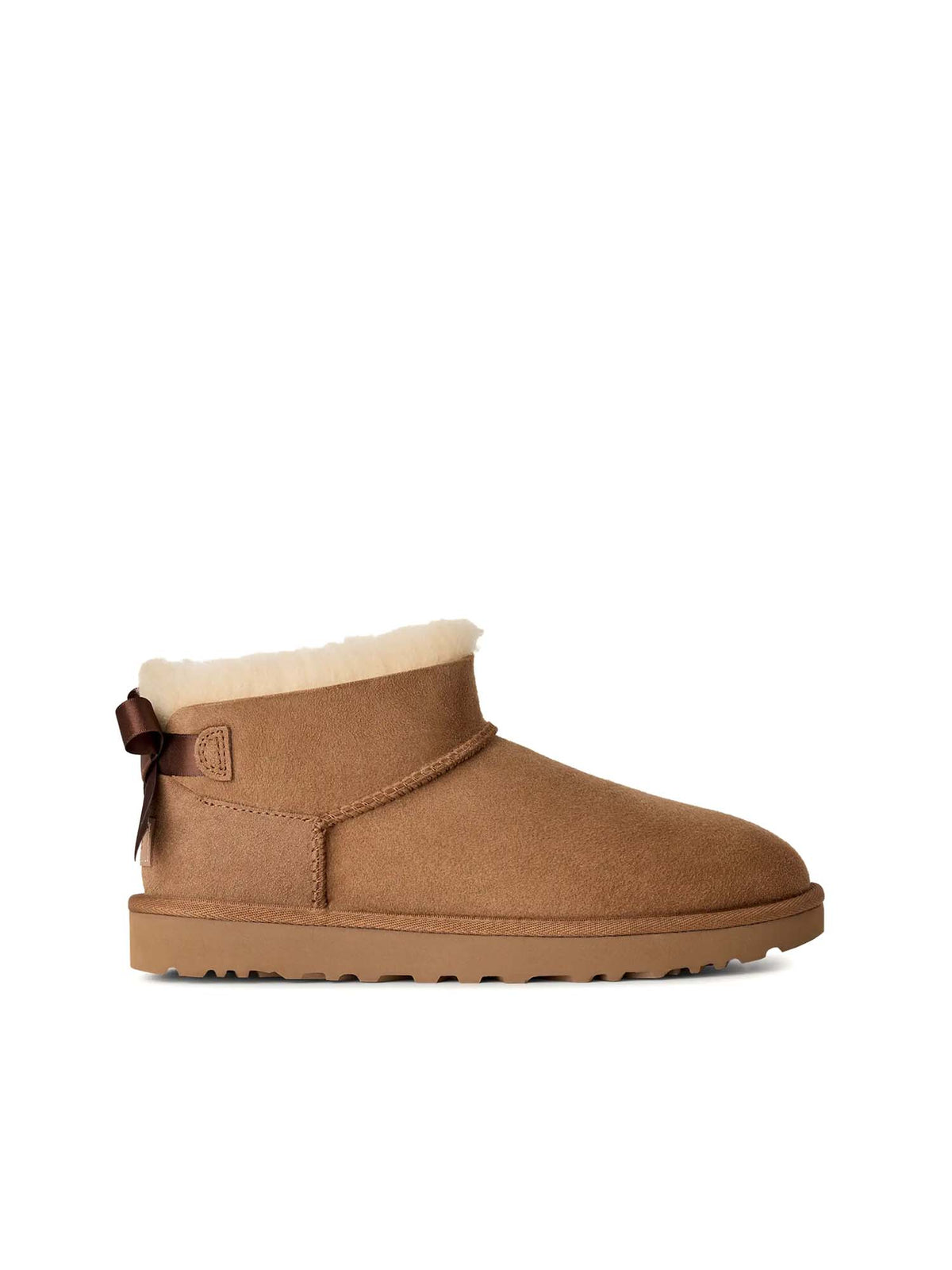 Ugg Stivali Ultra Mini Bailey Bow da donna Marrone