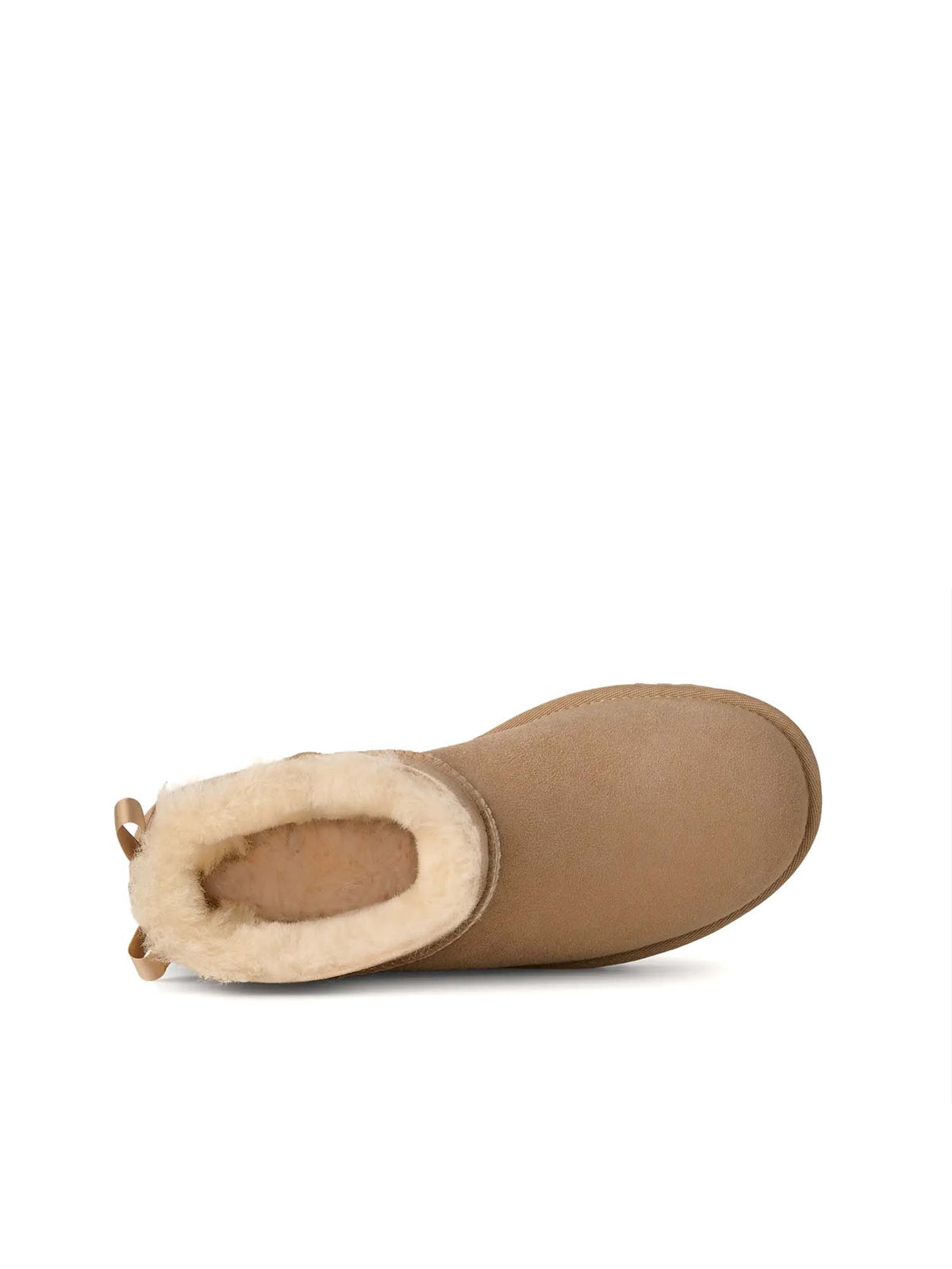 Ugg Stivali Ultra Mini Bailey Bow da donna Beige
