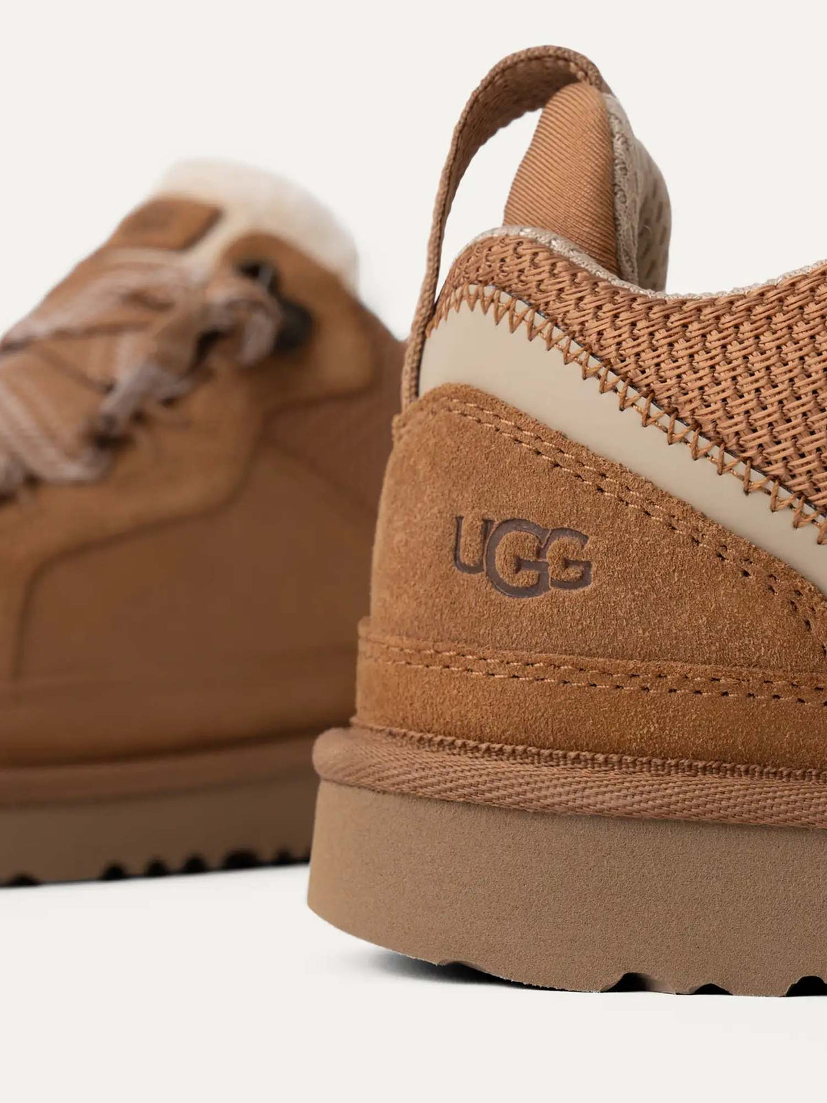 Ugg Sneakers Lowmel da Bambini Marrone