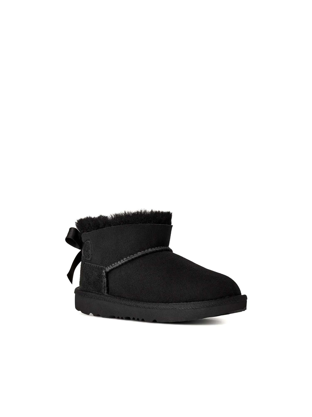 Ugg Stivali Ultra Mini Bailey Bow da bambina Nero