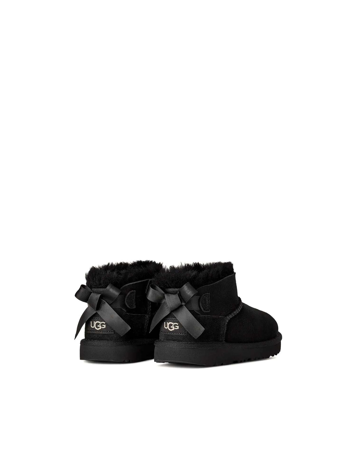 Ugg Stivali Ultra Mini Bailey Bow da bambina Nero