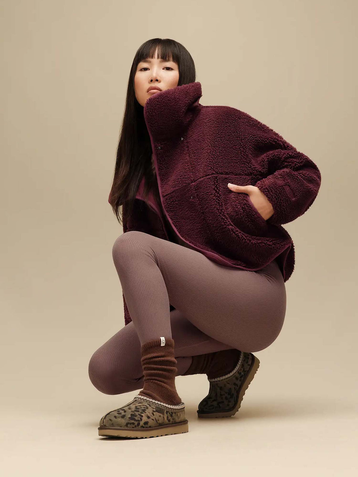 Ugg Scarpe Tasman Spotted da donna Marrone