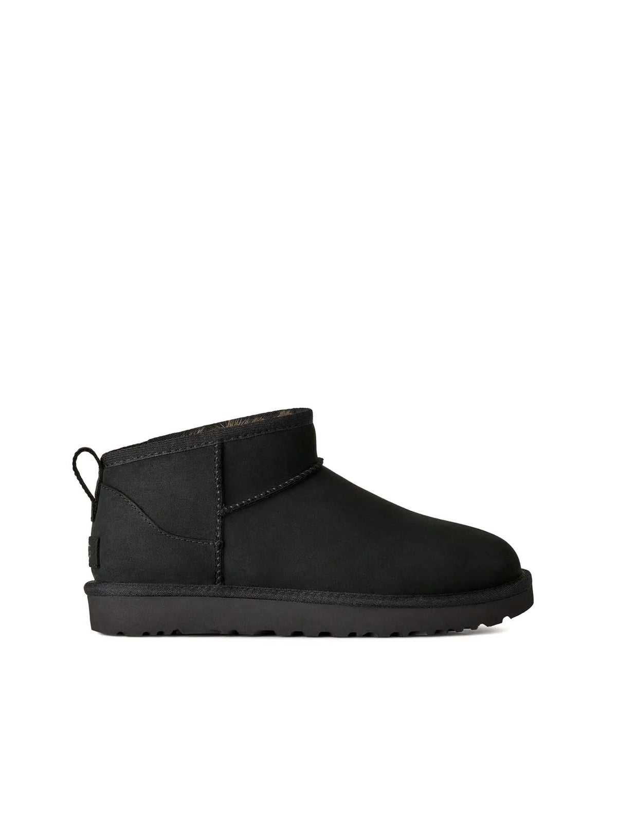 Ugg Stivali Classic Ultra Mini Nubuck da donna Nero