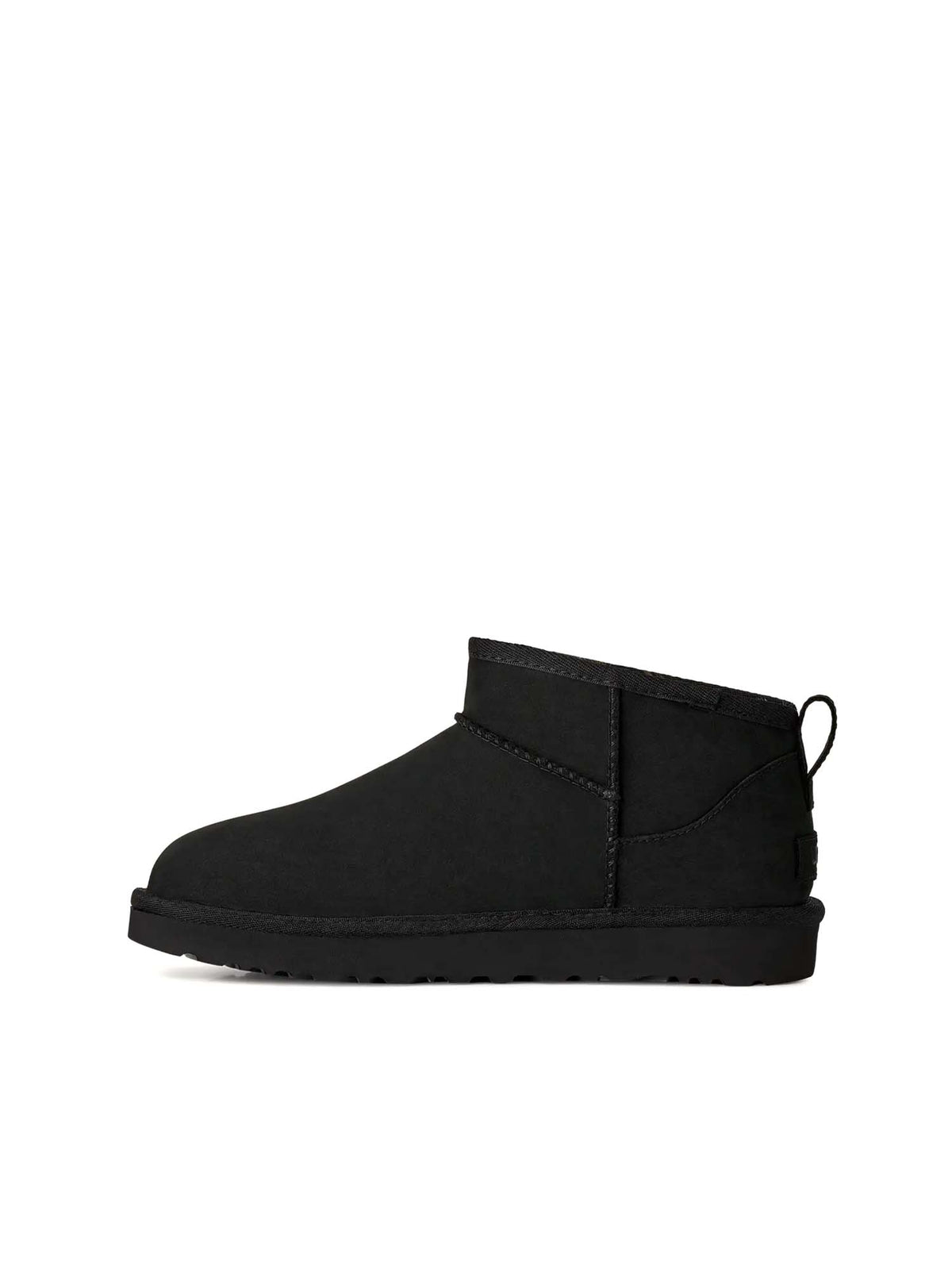 Ugg Stivali Classic Ultra Mini Nubuck da donna Nero