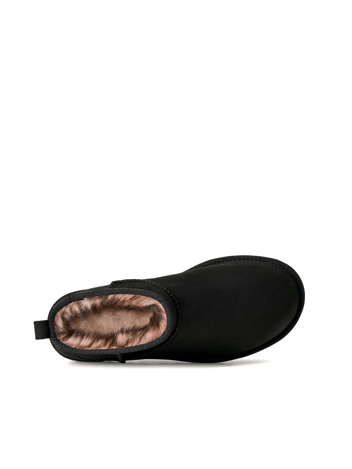 Ugg Stivali Classic Ultra Mini Nubuck da donna Nero