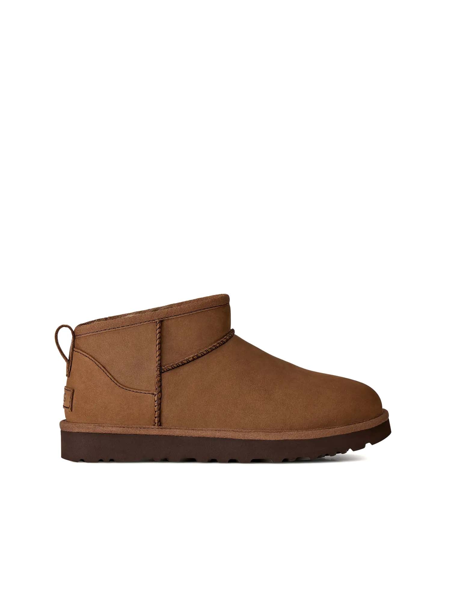 Bottines Classic Ultra Mini en nubuck pour femme