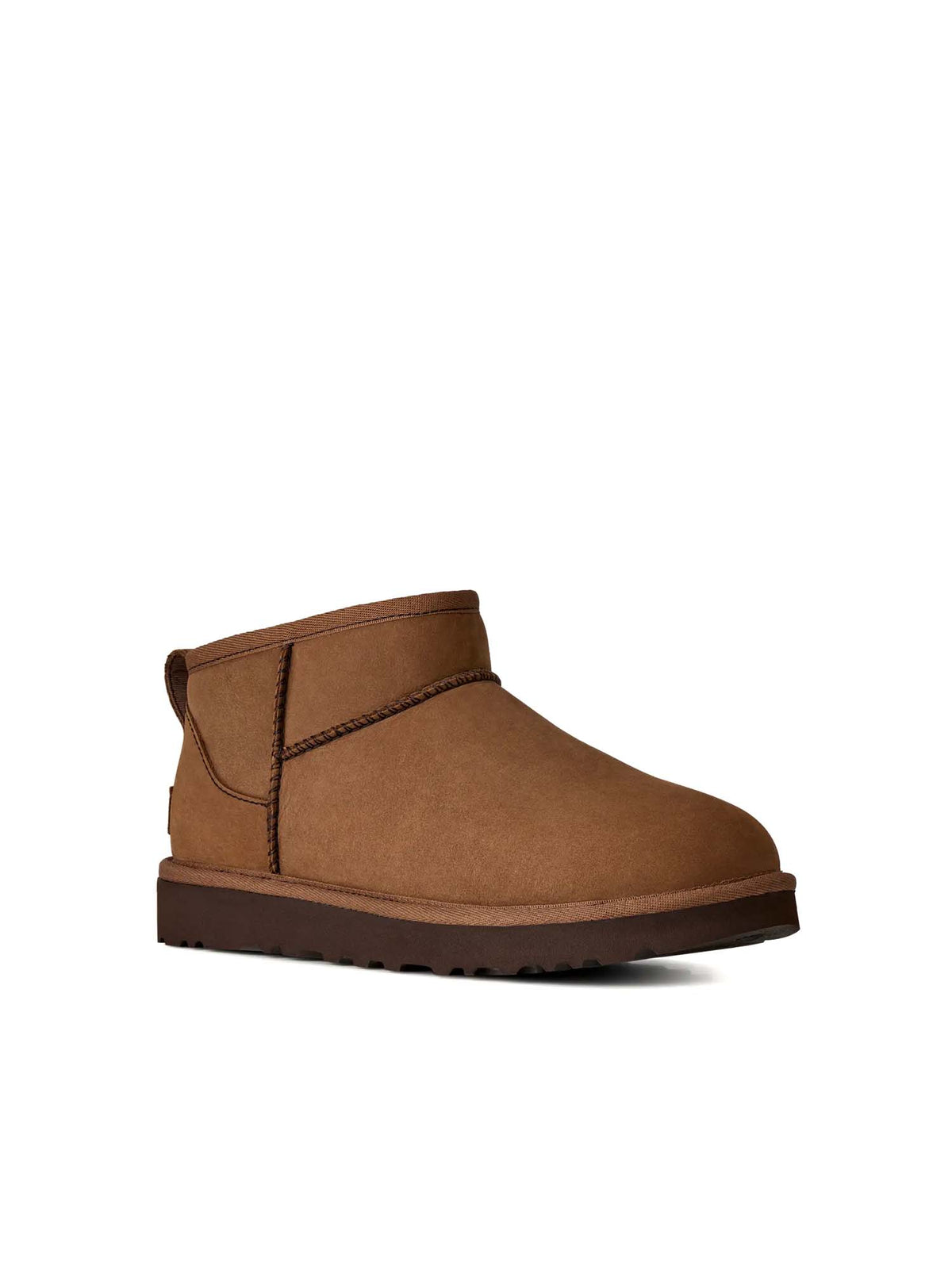 Ugg Stivali Classic Ultra Mini Nubuck da donna Marrone