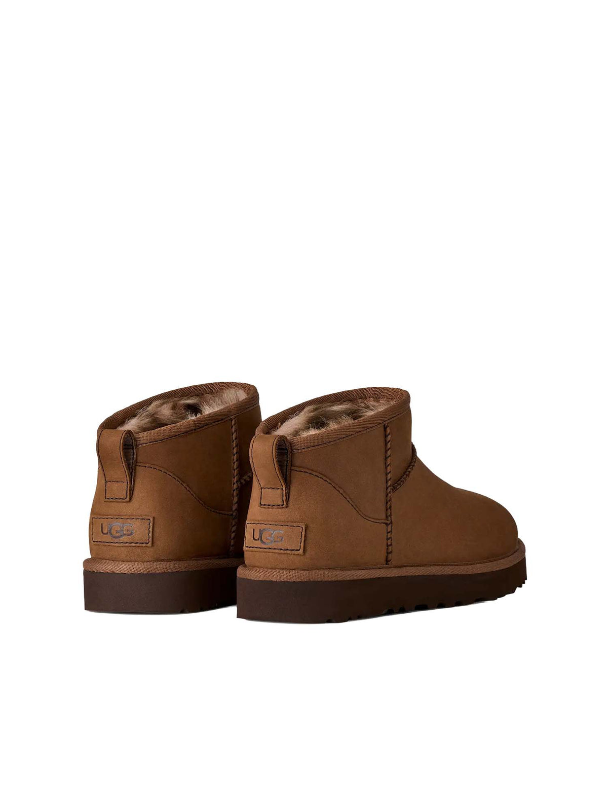 Ugg Stivali Classic Ultra Mini Nubuck da donna Marrone