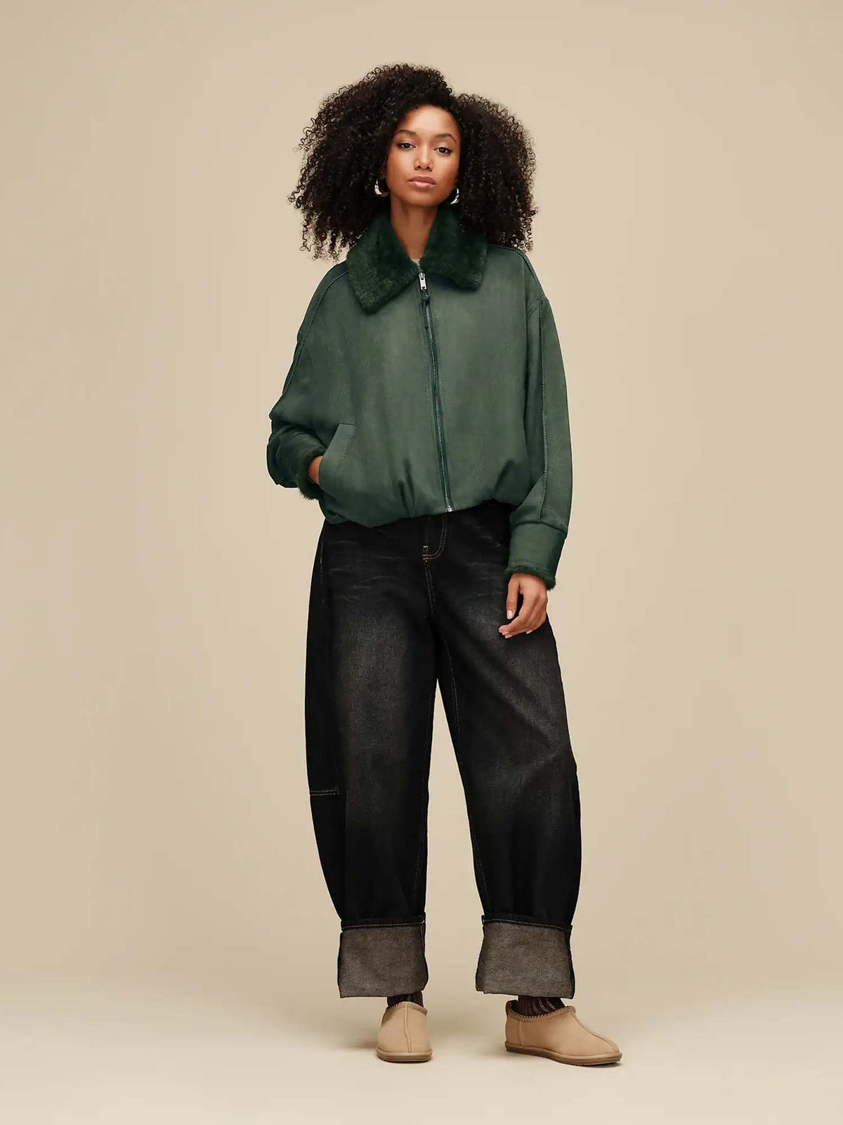 Ugg Scarpe Tasman Deconstructed da Donna Marrone