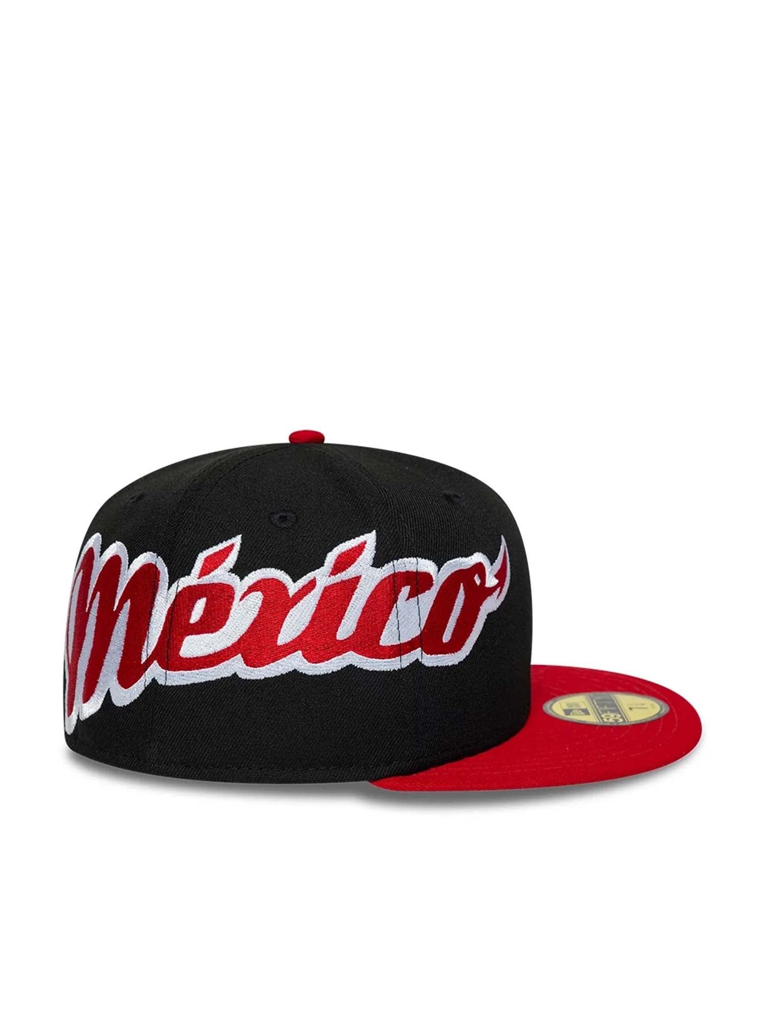 New Era Cappellino 59FIFTY Fitted Mexico Diablos LMB Multi Logo Nero