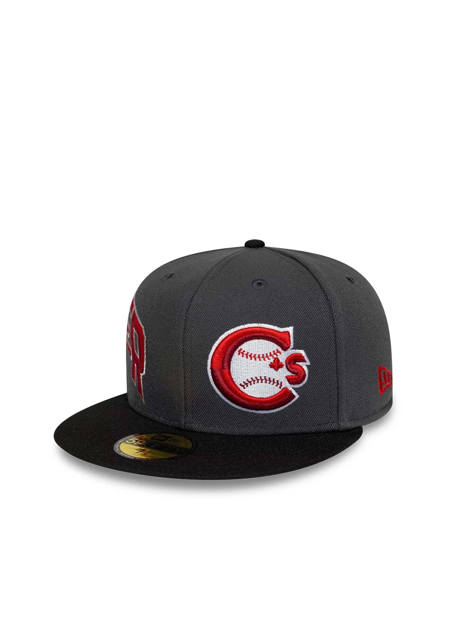 New Era Cappellino 59FIFTY Fitted Vancouver Canadians MiLB Multi Logo Grigio