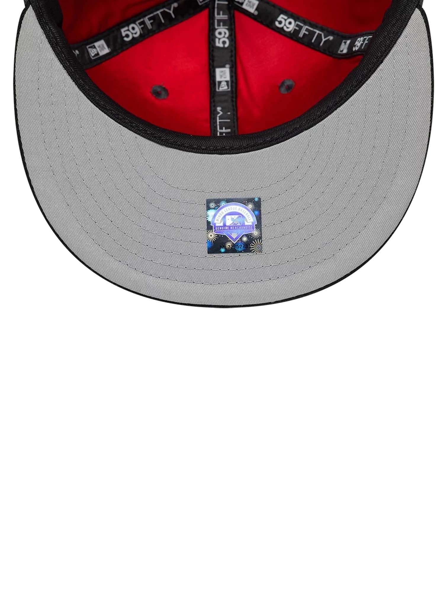 New Era Cappellino 59FIFTY Fitted Vancouver Canadians MiLB Multi Logo Grigio