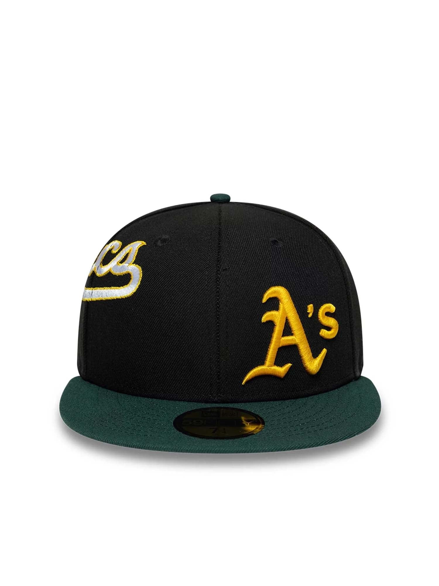 New Era Cappellino 59FIFTY Fitted Athletics MLB Multi Logo Nero