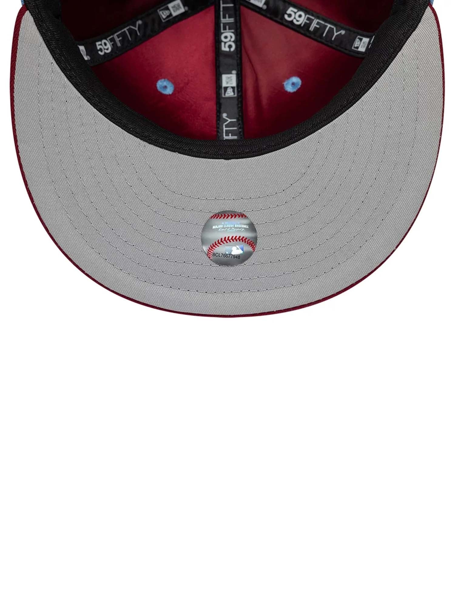 New Era Cappellino 59FIFTY Fitted Philadelphia Phillies MLB Multi Logo Azzurro