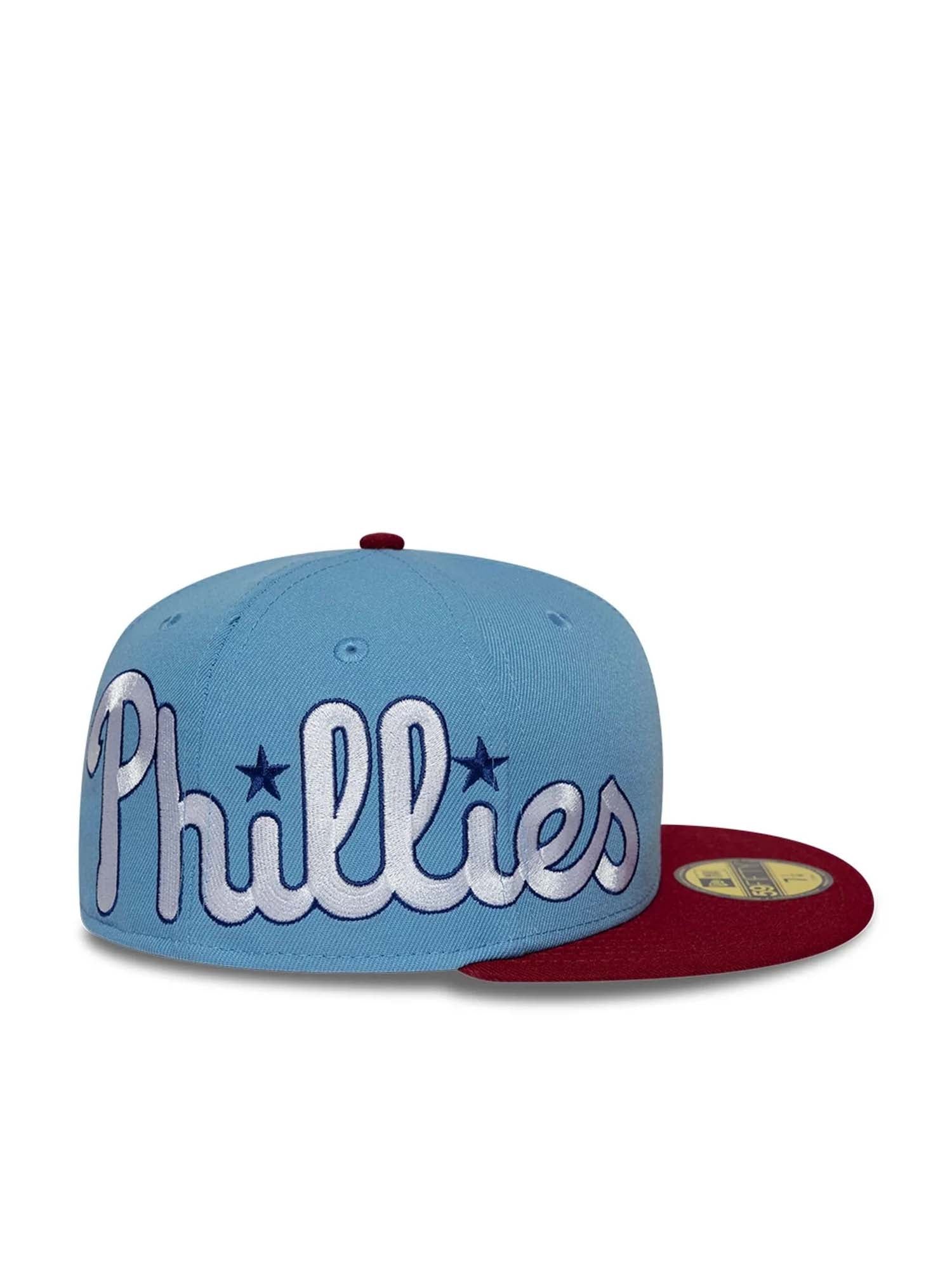 New Era Cappellino 59FIFTY Fitted Philadelphia Phillies MLB Multi Logo Azzurro