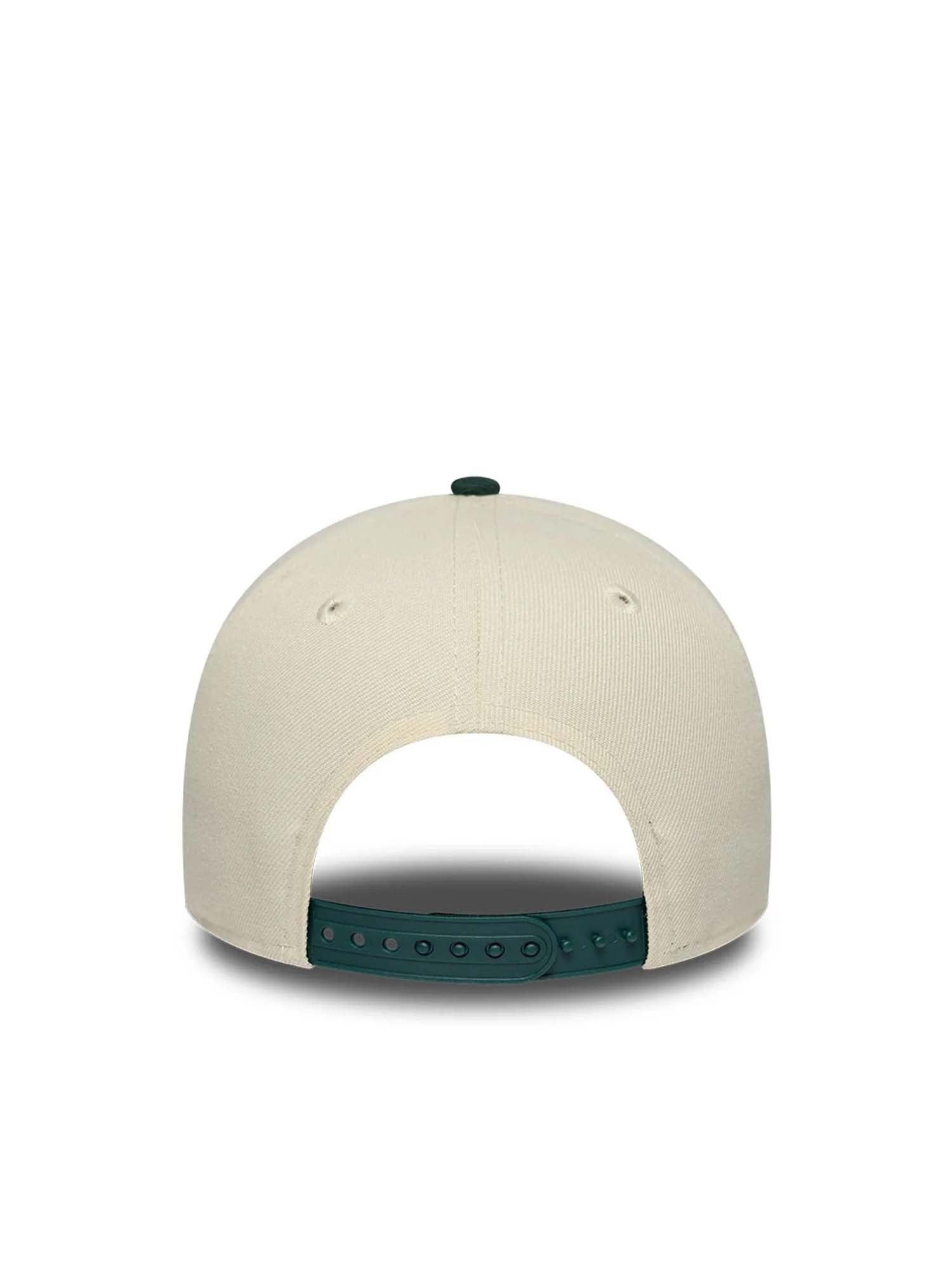 New Era Cappellino 9FORTY E-Frame Athletics MLB Side Hit Bianco