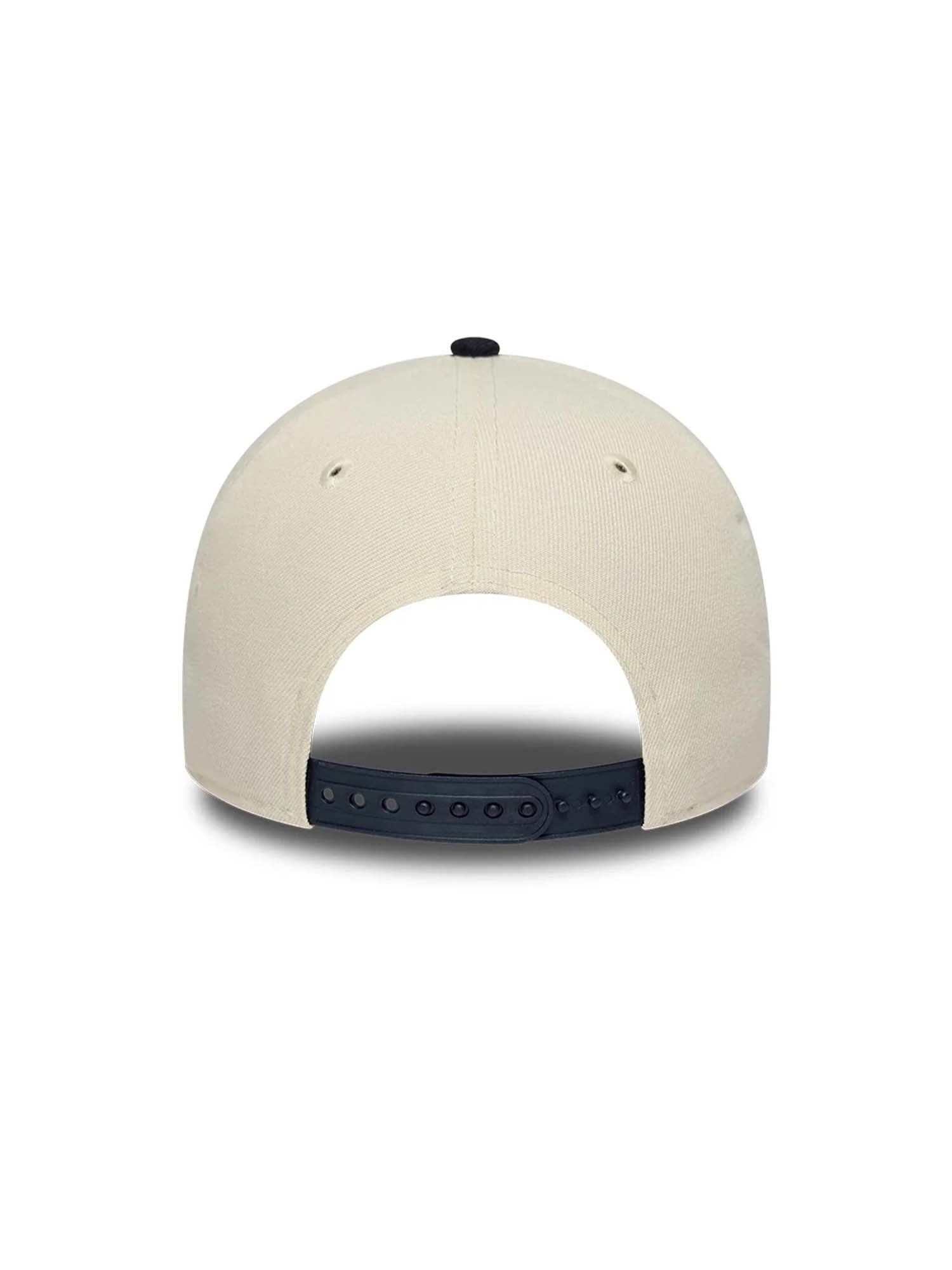 New Era Cappellino 9FORTY E-Frame New York Yankees MLB Side Hit Bianco