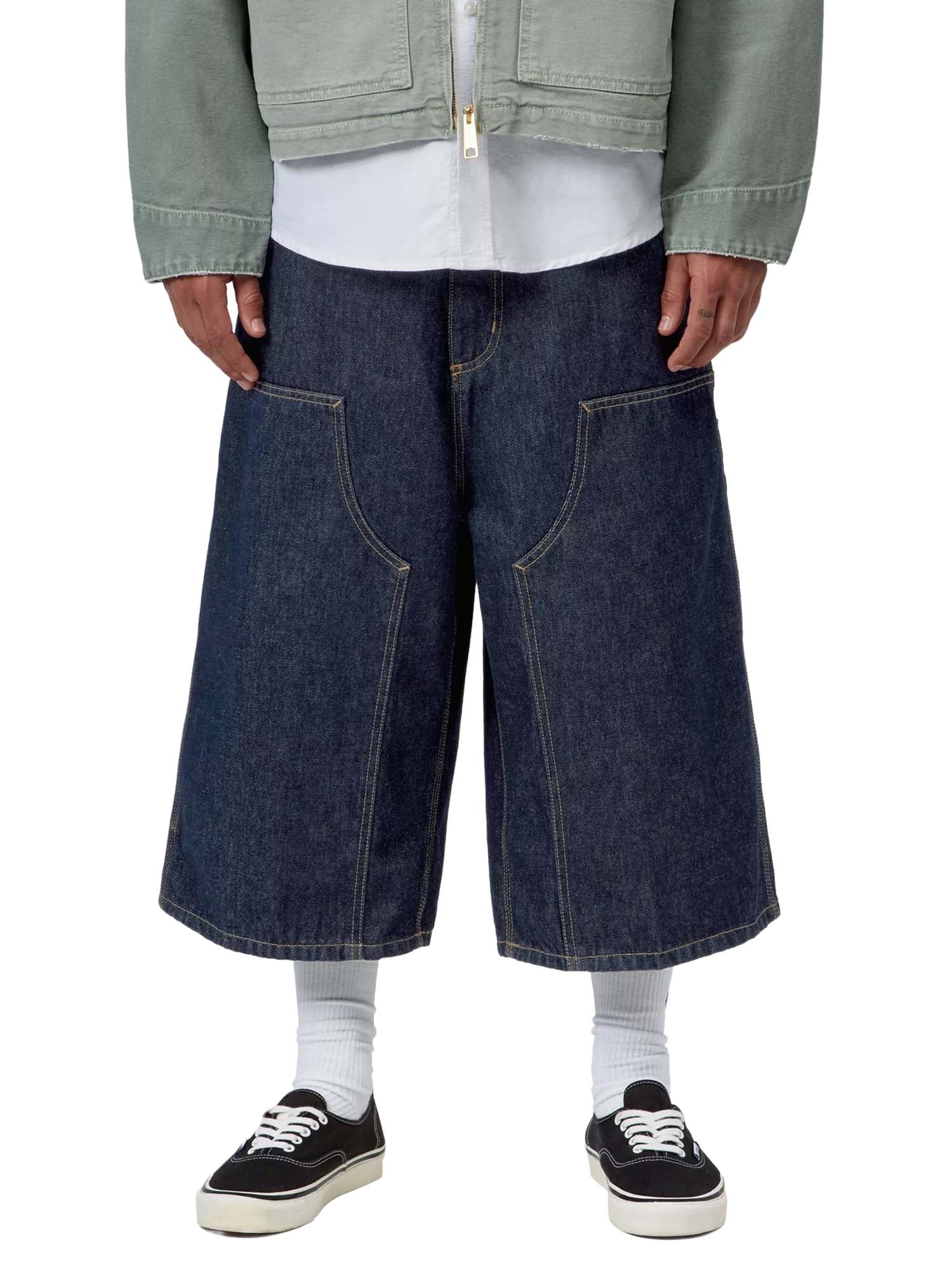 Carhartt Wip OG Double Knee Short (Long) Blu