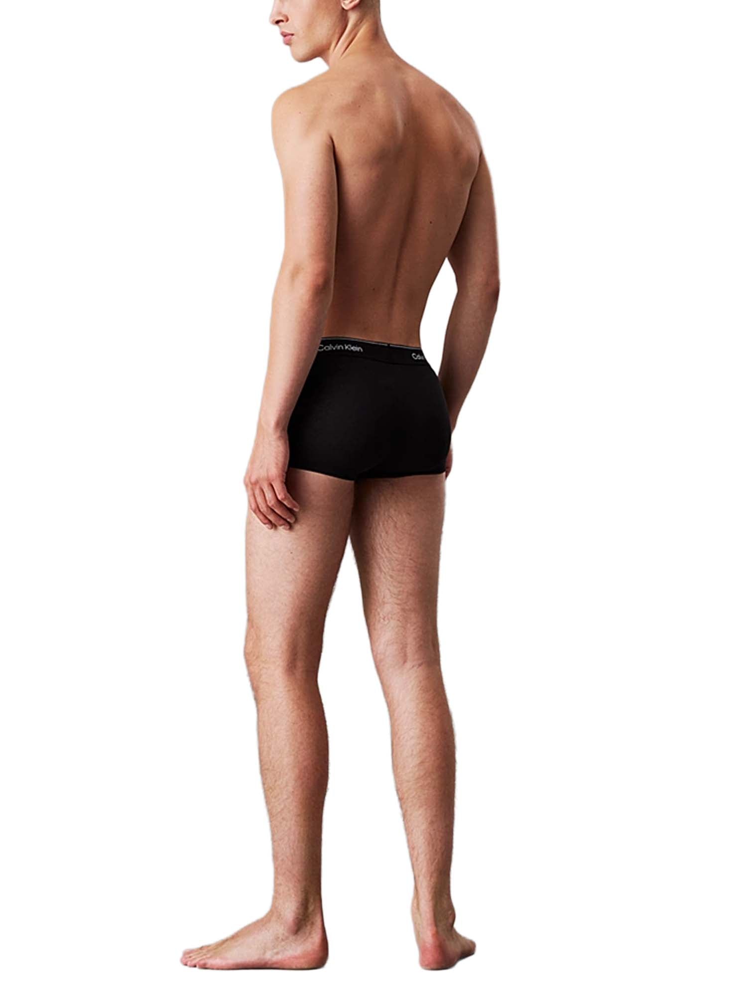 Calvin Klein Boxer corti in confezione da 3 - Icon Cotton Stretch Nero