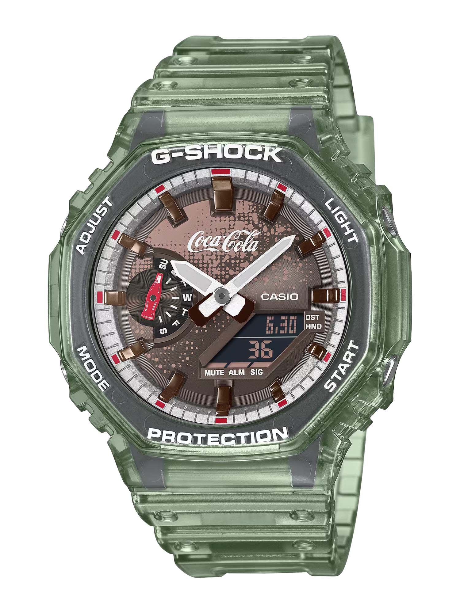 Casio Orologio GA-2100CC-3A x Coca-Cola Verde