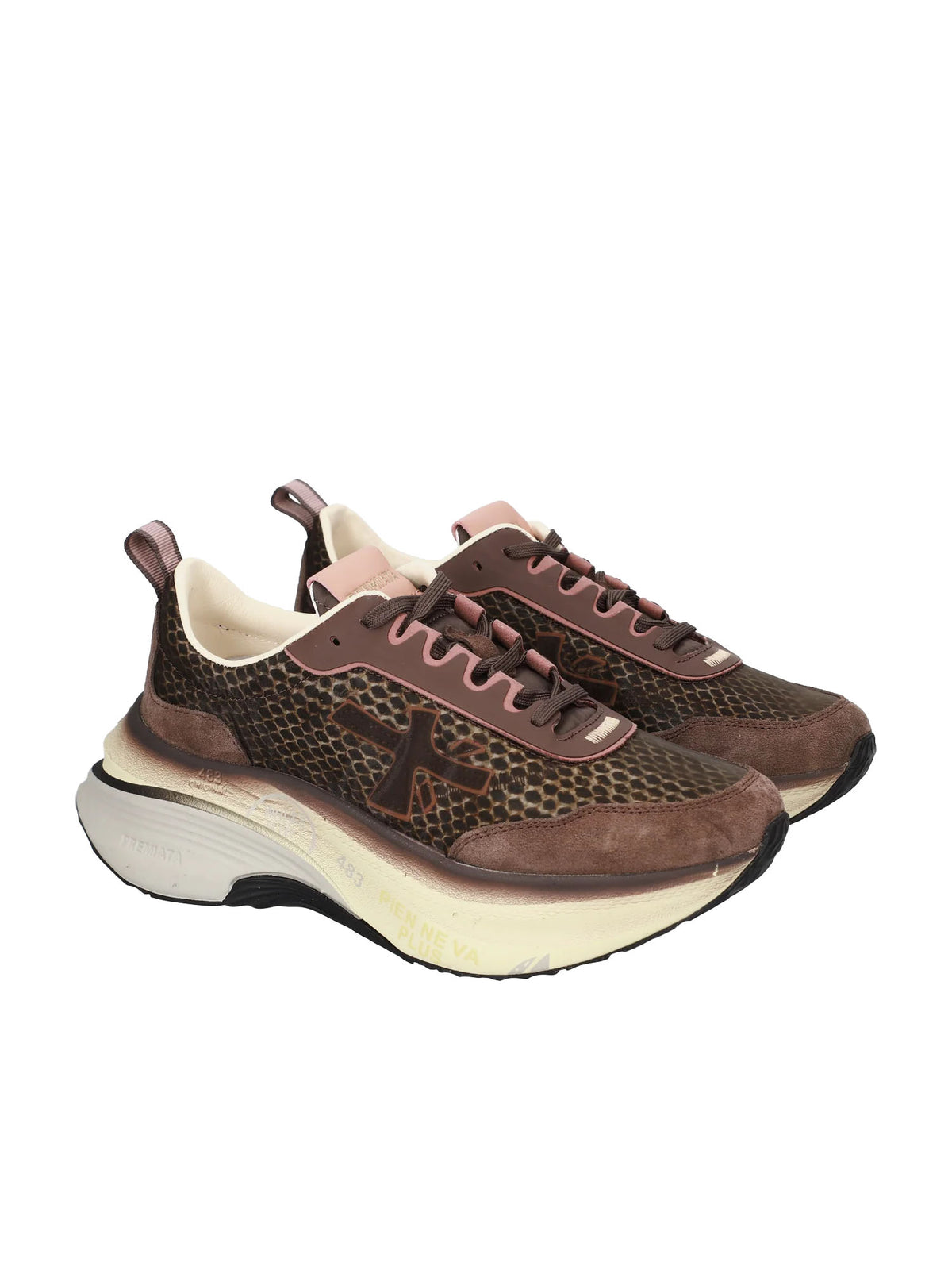 Premiata Hill 8547 Marrone