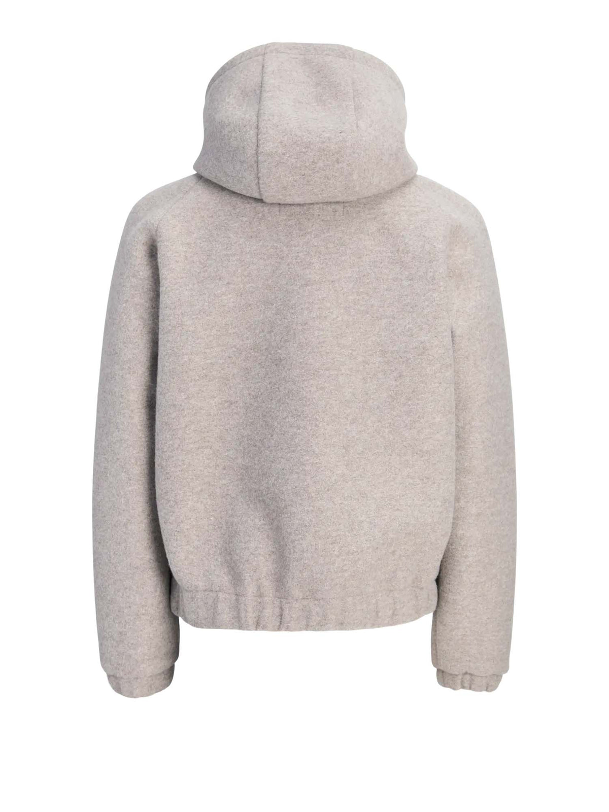 Jack & Jones Jcoimpact Bonded Hood Bomber Grigio