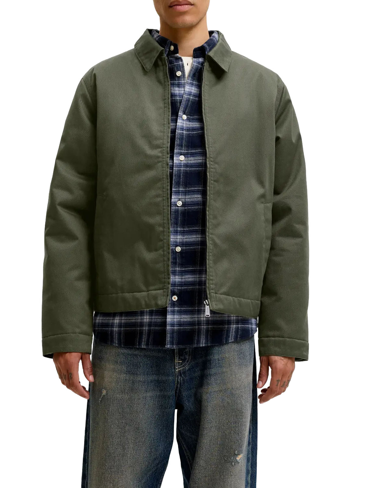 Jack & Jones JJECOlton Worker Jacket Noos Verde