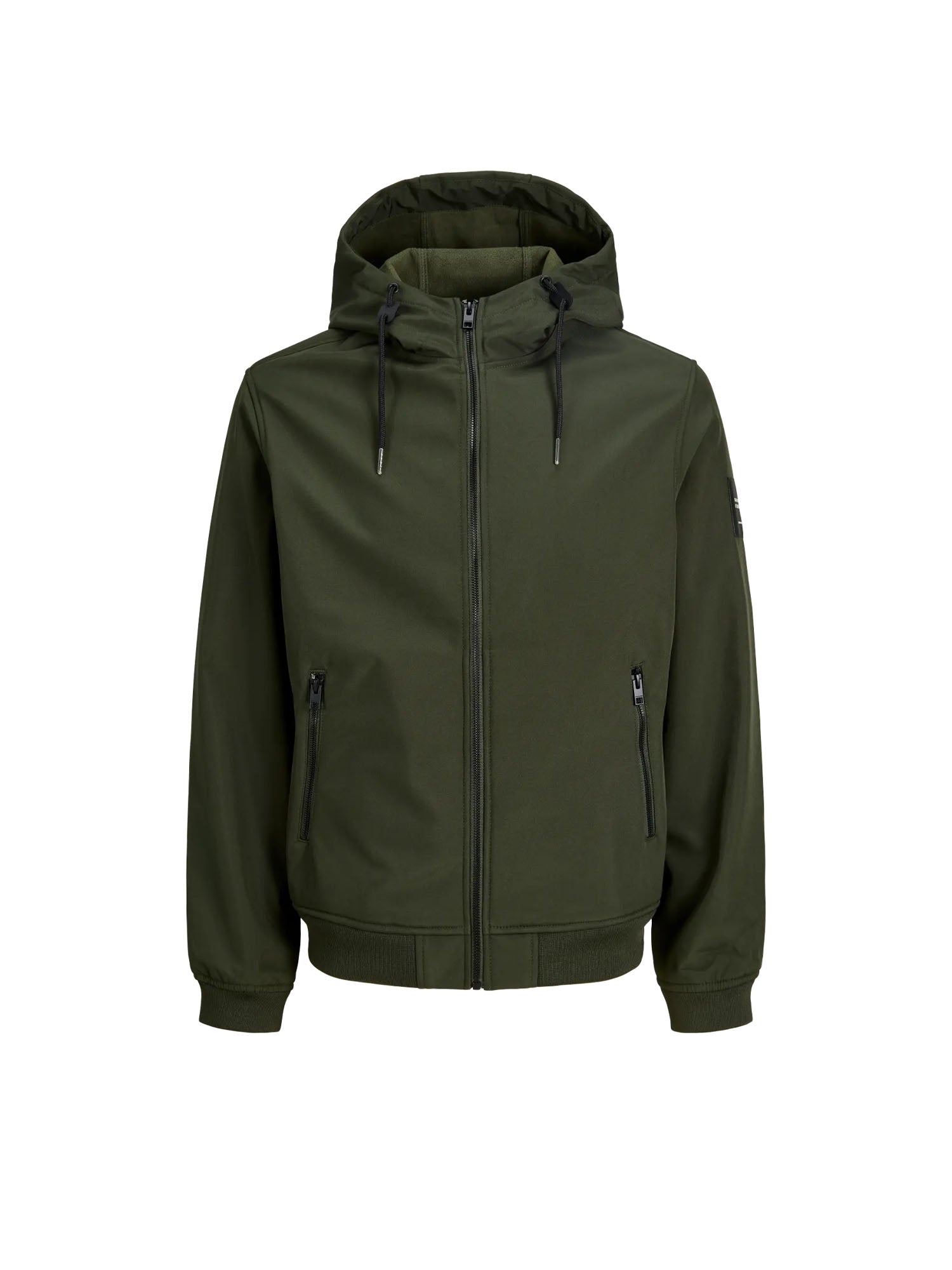 Jack & Jones Jjebasic Softshell Hood Verde