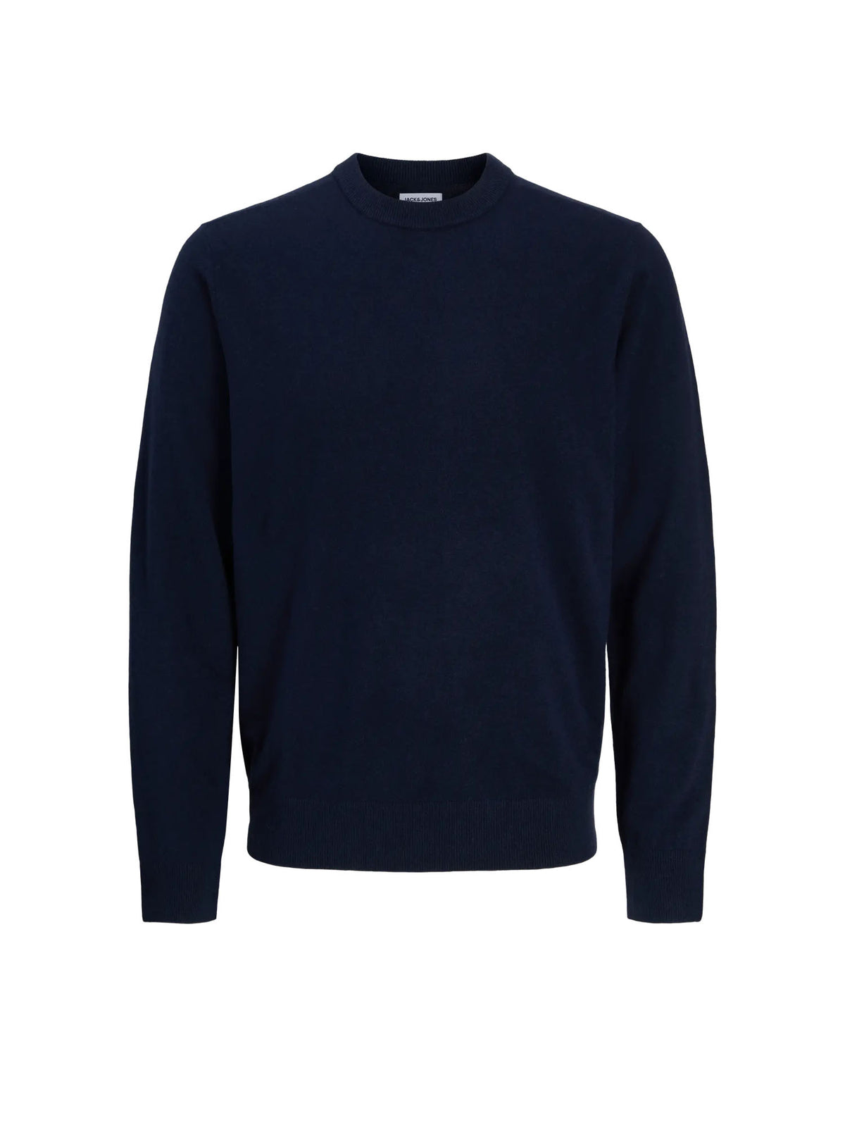 Jack & Jones JJEPerfect Wool Blend Knit Crew Neck Blu
