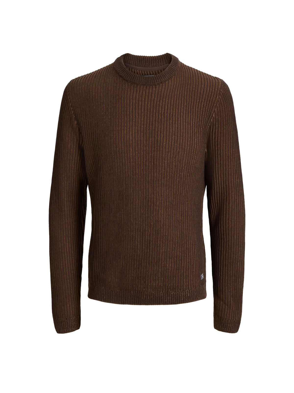 Jack & Jones JAUDover Knit Crew Neck SN Marrone