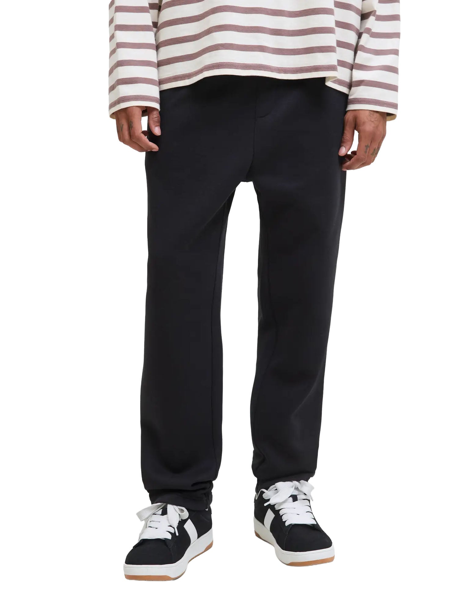 Jack & Jones JPSTKane Bradley Uncuffed Sweat Pants Nero