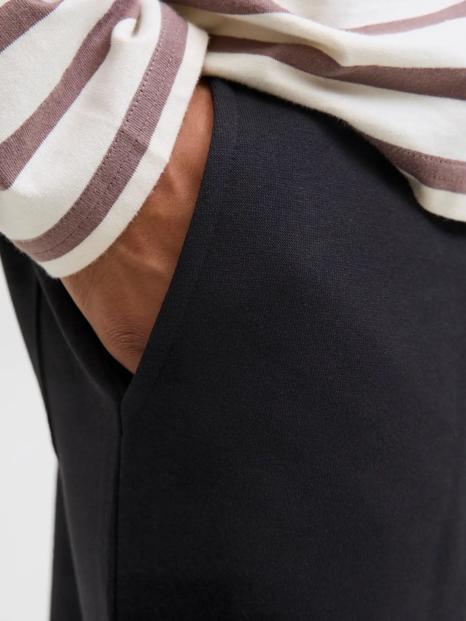 Jack & Jones JPSTKane Bradley Uncuffed Sweat Pants Nero