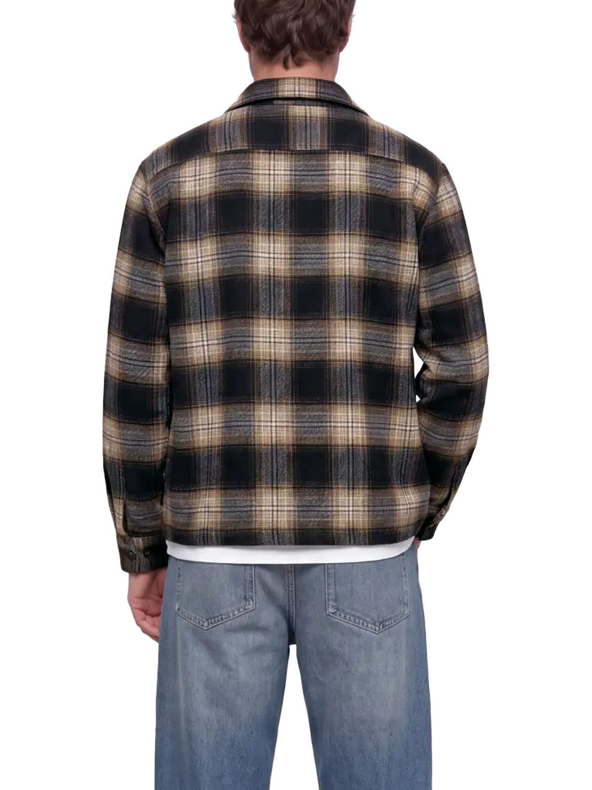 Jack & Jones JJESoho Ollie Overshirt LS SN Blu