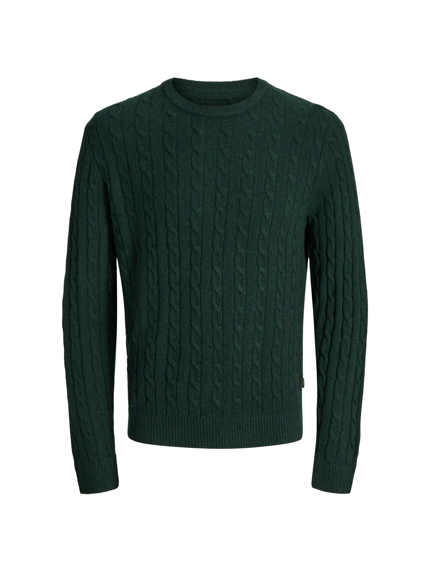 Maglione Aulam Bswool Knit Cable Crew Neck