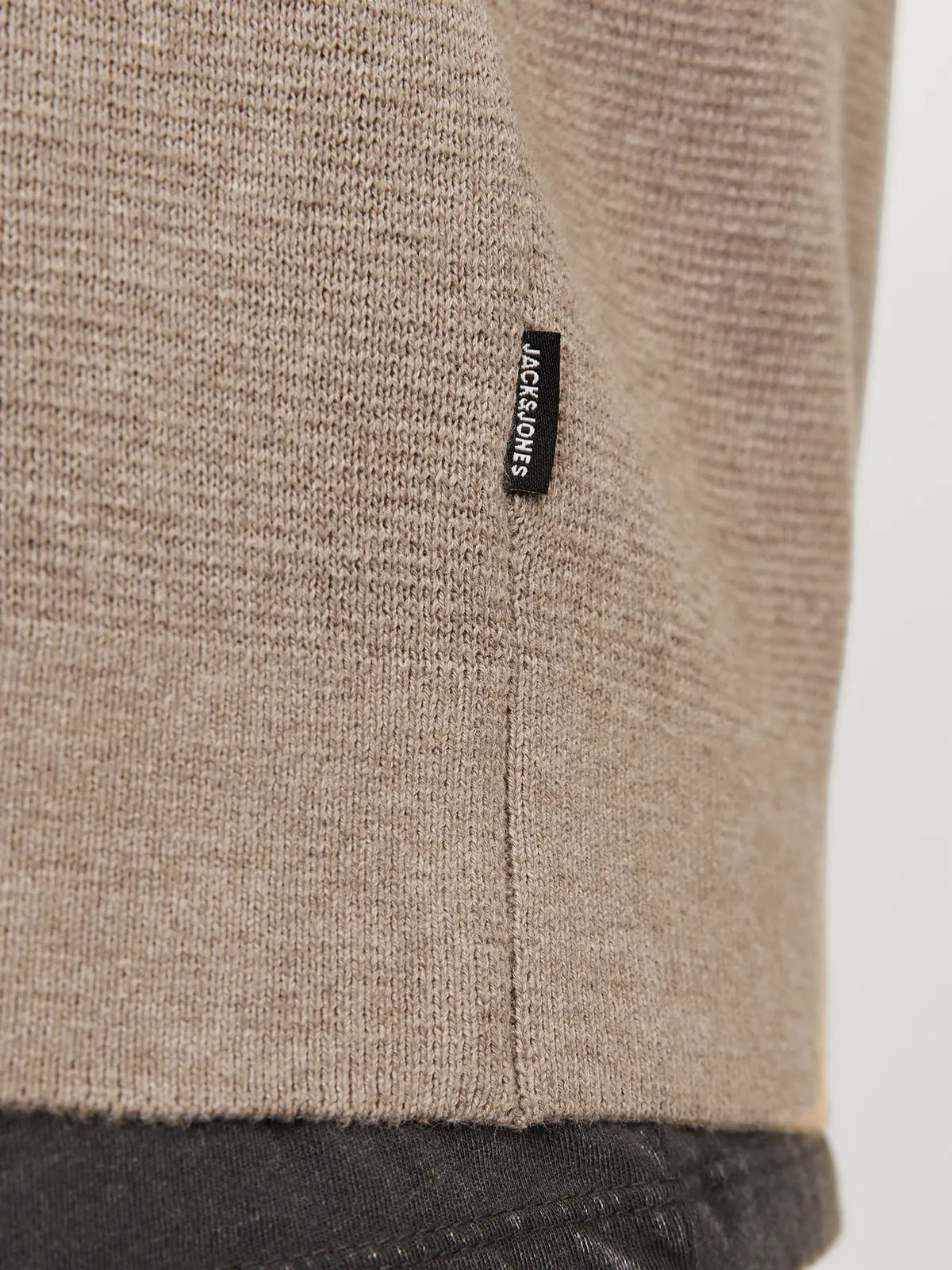 Jack & Jones JPRMilano Stitch Knit Half Zip Grigio