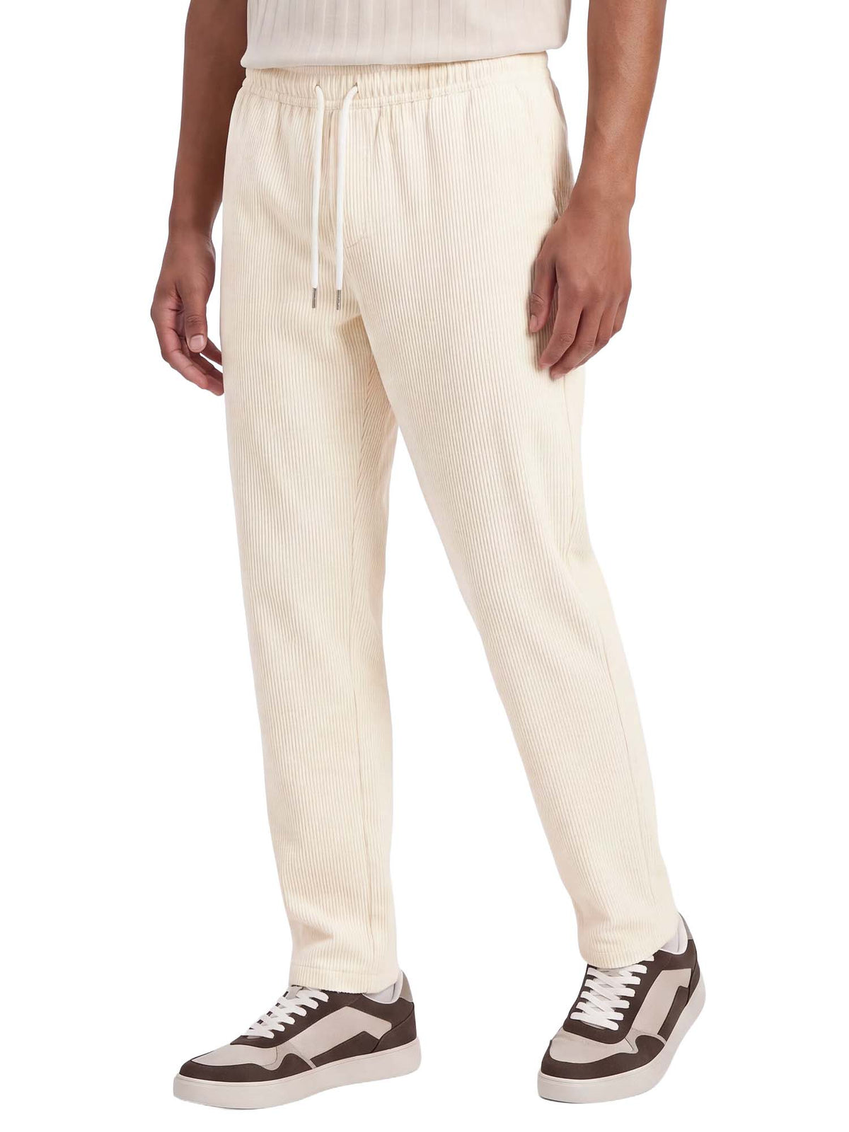 Jack & Jones JPSTKane Heath Corduroy Jogger SN Bianco