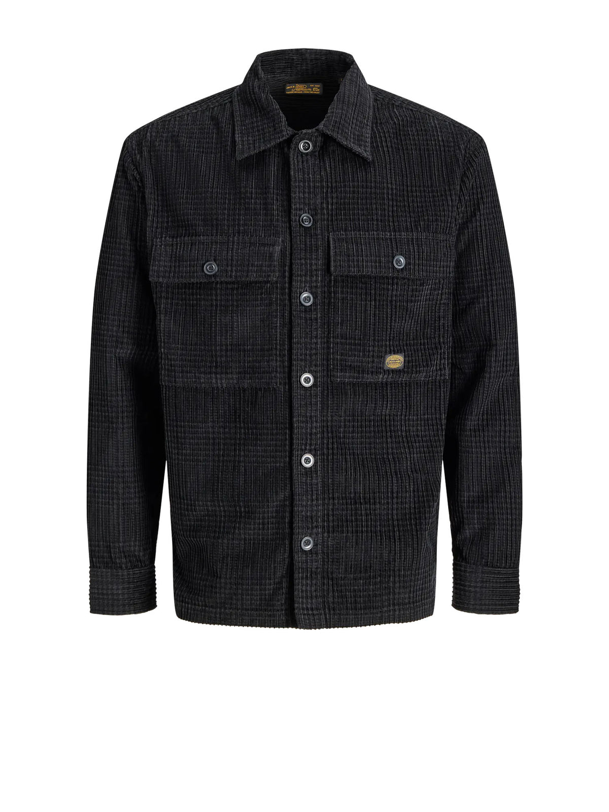 Jack & Jones JPRBluOliver Corduroy L/S Overshirt Nero