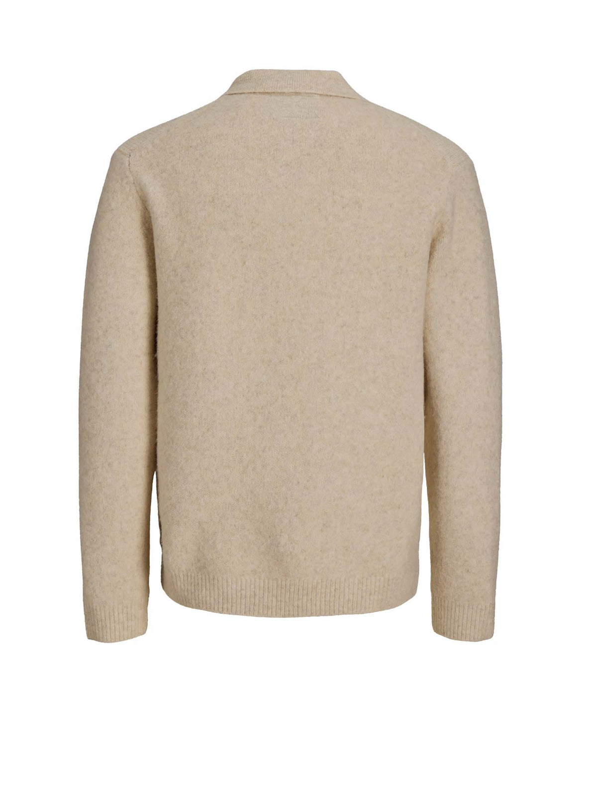 Jack & Jones Jprblasimon Souffle Knit Polo Beige