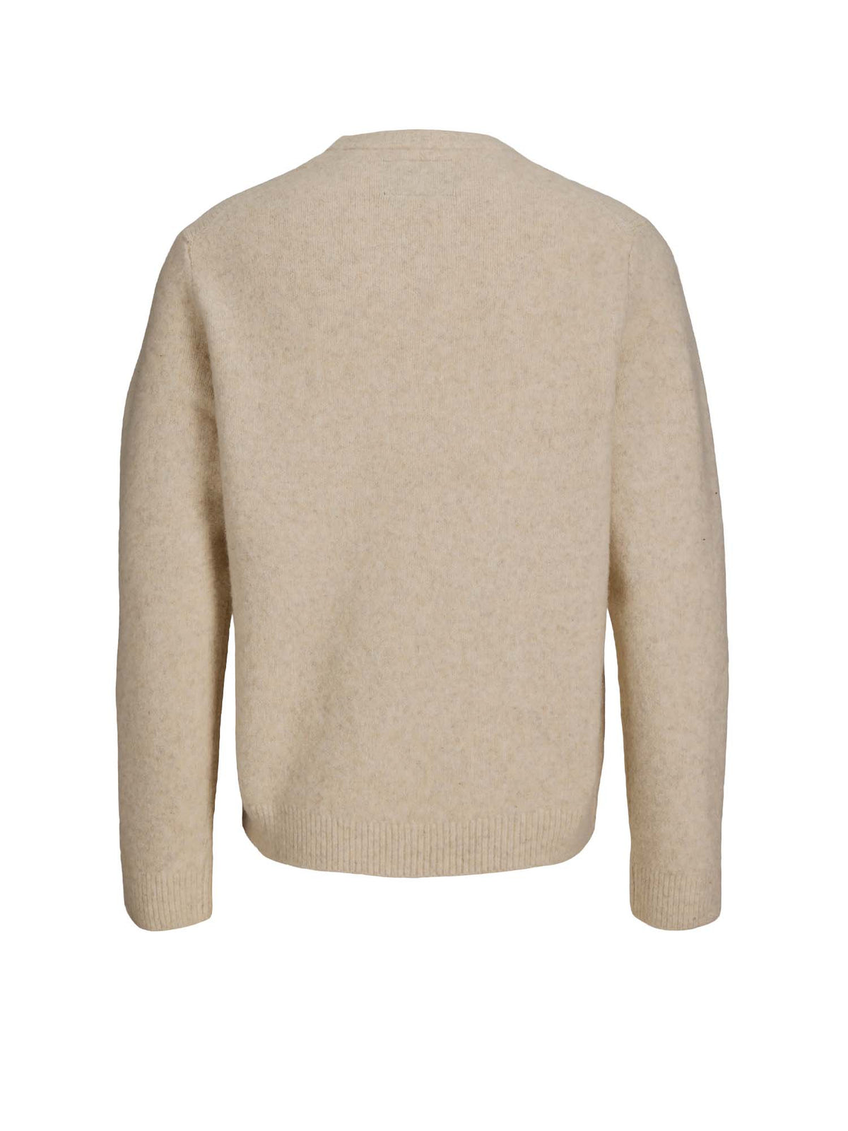 Jack & Jones Jprblasimon Souffle Knit Crew Neck Sn Beige