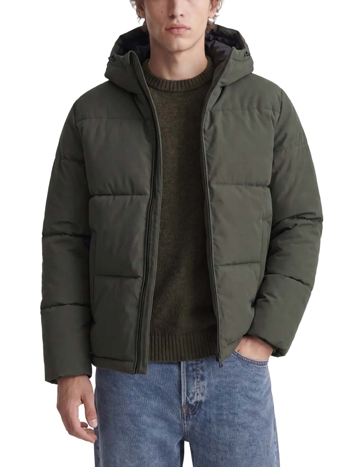 Jack & Jones Jjgalaxy Puffer Jacket Verde