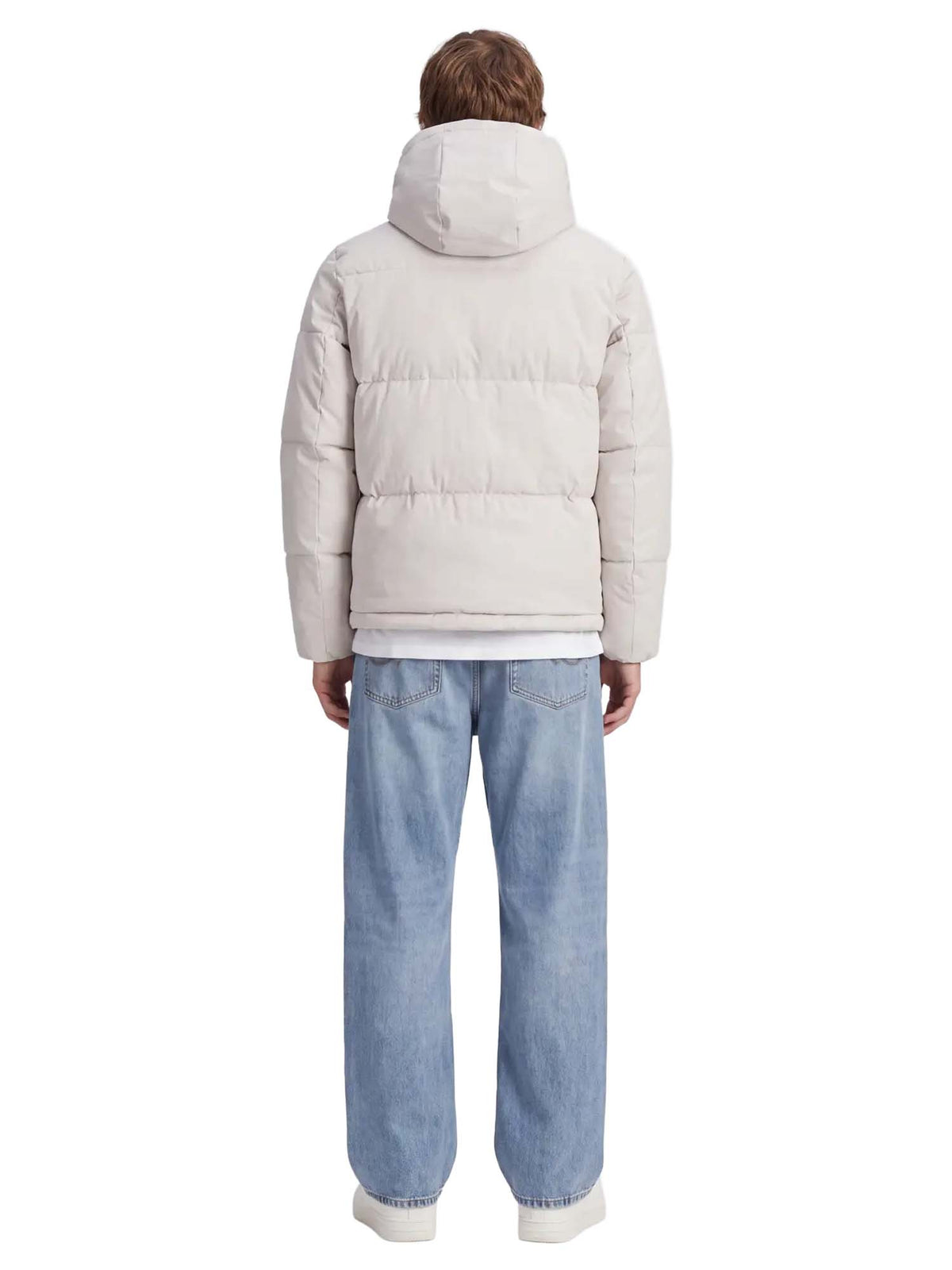 Jack & Jones Jjgalaxy Puffer Jacket Bianco