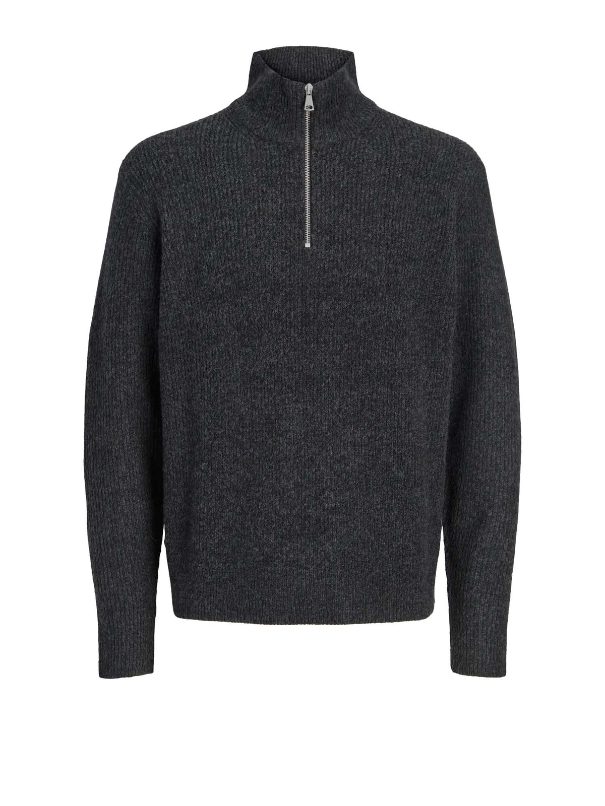 Jack & Jones Jorfrederiksberg Ollie Knit Half Zip Nero
