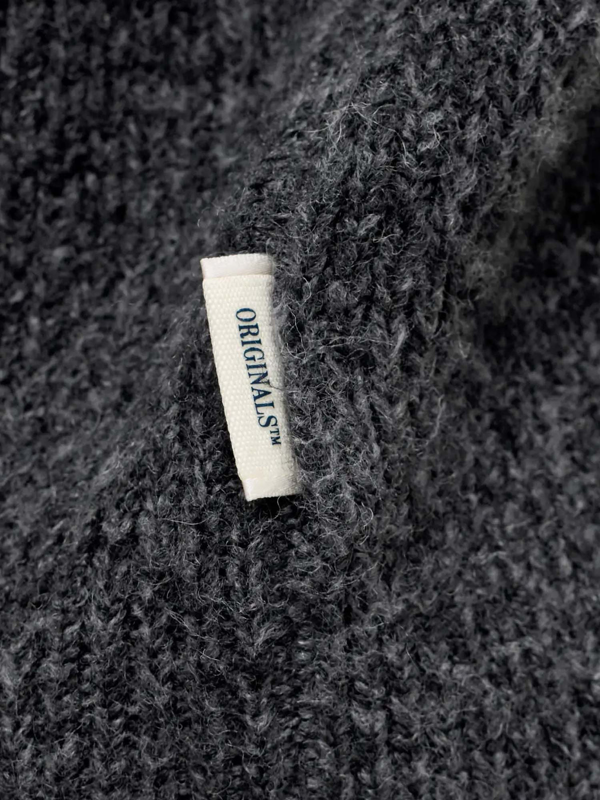 Jack & Jones Jorfrederiksberg Ollie Knit Half Zip Nero