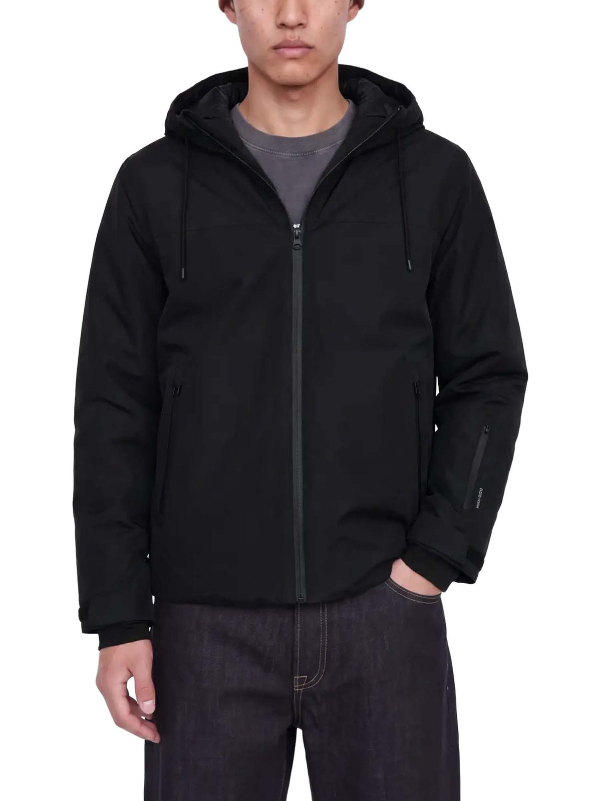 Jack & Jones Jcofusion Technical Jacket Aw26 Sn Nero